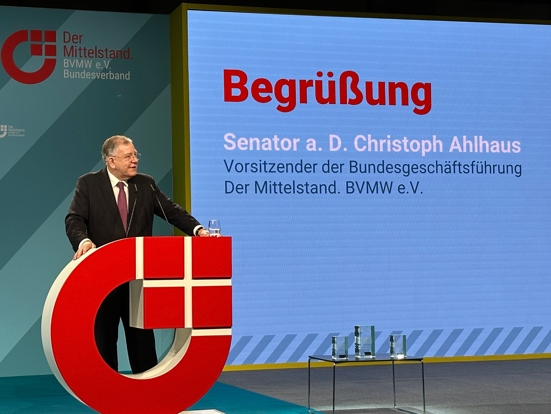 BVMW-Chef Christoph Ahlhaus: „Den Mittelstand retten“